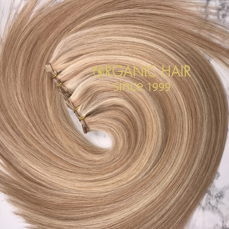 silicone free cuticle intact hand tied weft RB1